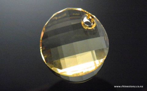 Swarovski Twist Art 6621 Jonquil 18mm 